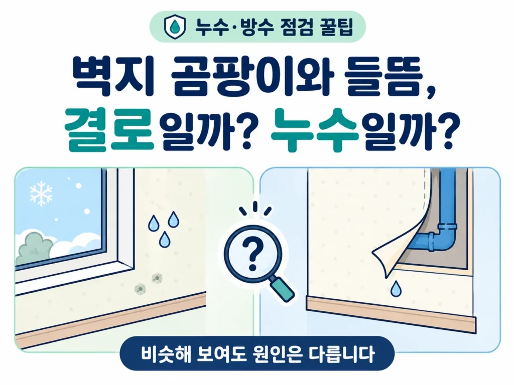 누수 방수 배관결로 배관막힘 하수구막힘